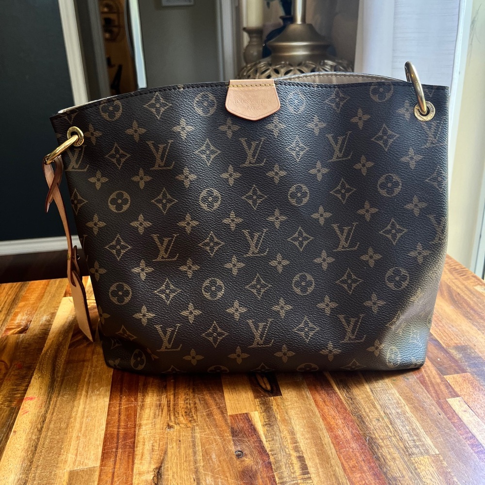 Louis Vuitton Brown Graceful PM Tote Bag Iconic Design